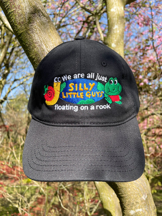 Silly Little Guys Embroidered Dad Cap