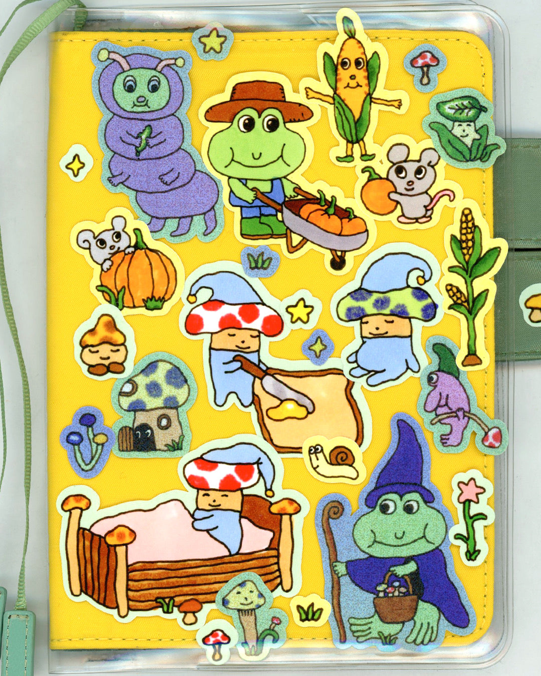 Mystic Mushroom Vinyl Sticker pack - 3 sheets