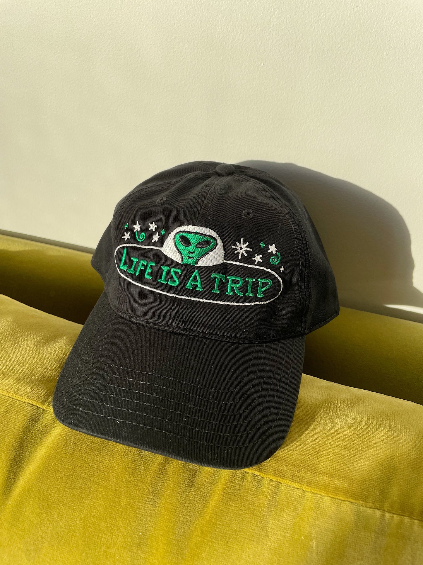 Life is a Trip Embroidered Dad Cap