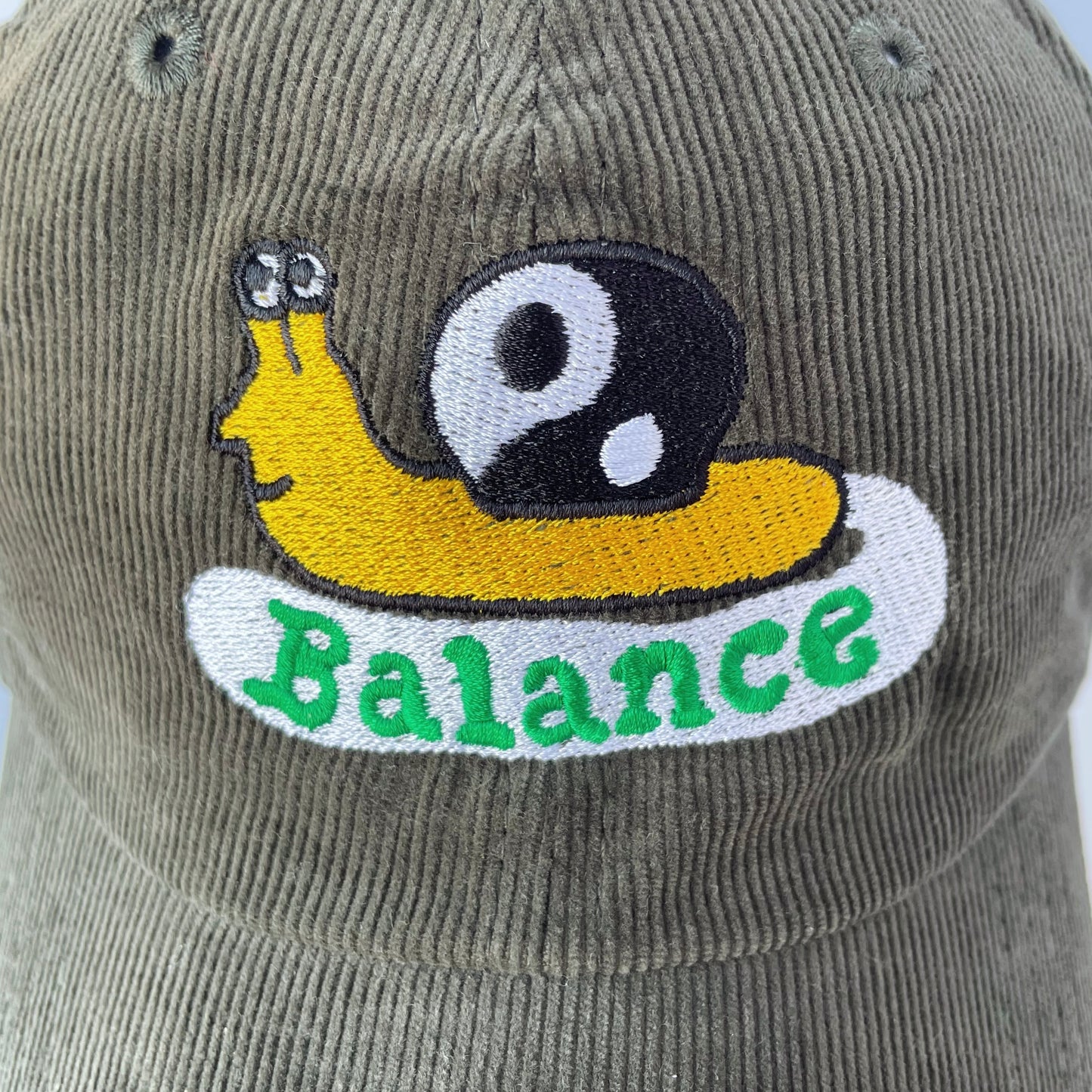 Balance corduroy cap