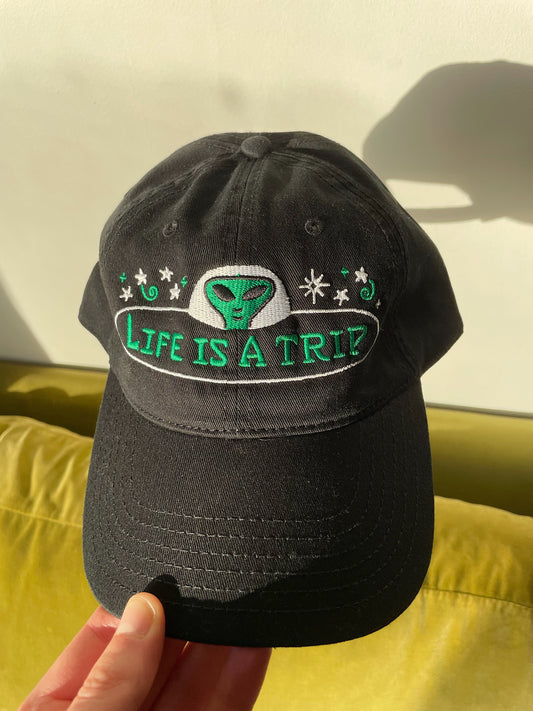 Life is a Trip Embroidered Dad Cap