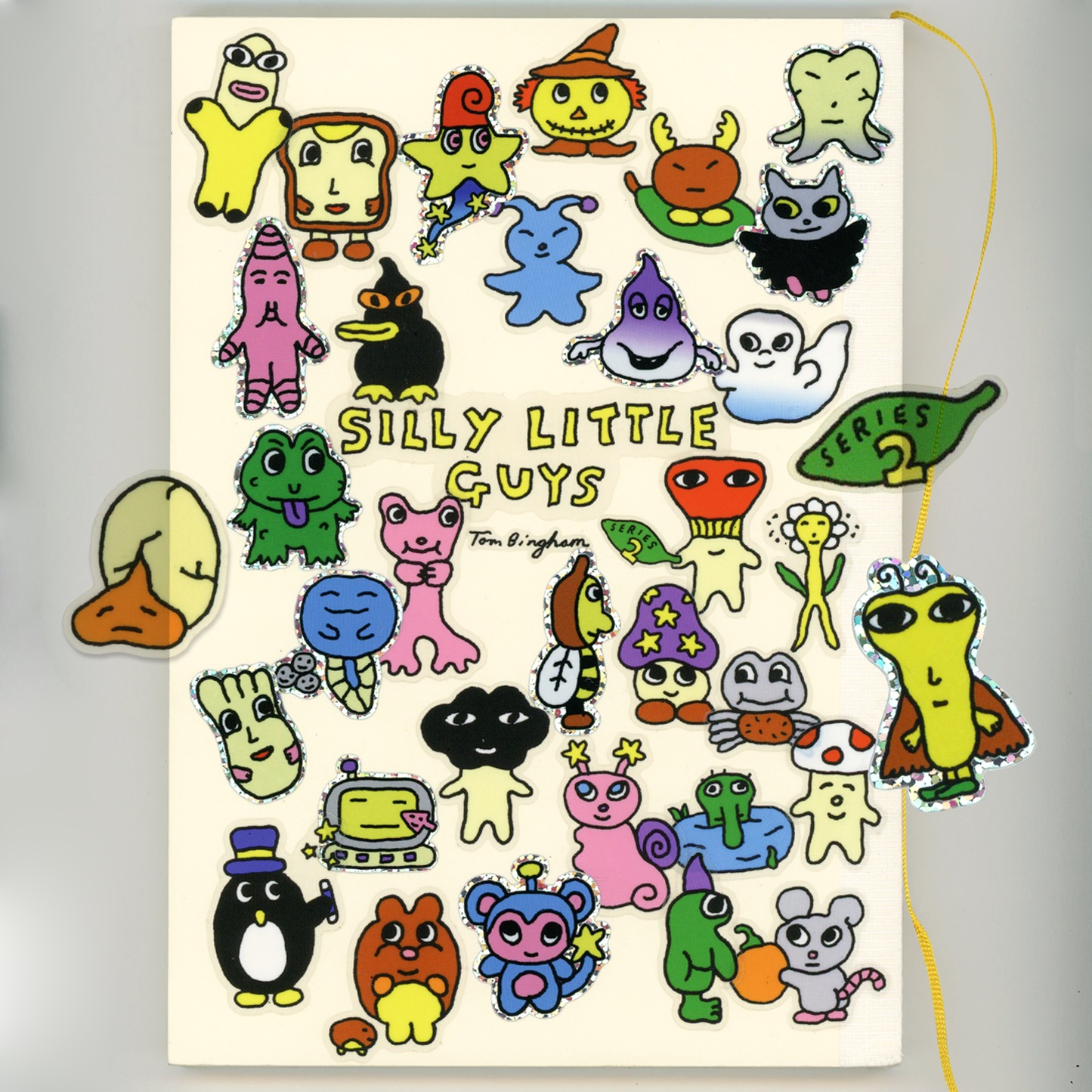 Little Guys Series 2 Vinyl Sticker pack - 3 sheets