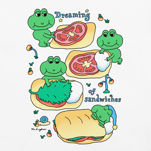 Dreaming of Sandwiches Heavyweight T-shirt