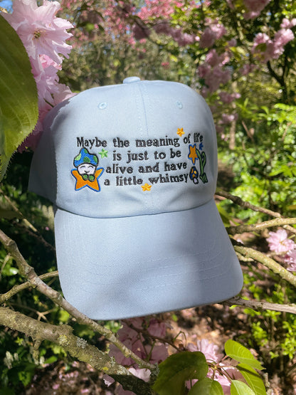 Whimsy embroidered dad cap