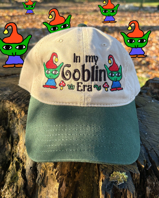 In My Goblin Era Embroidered Dad hat