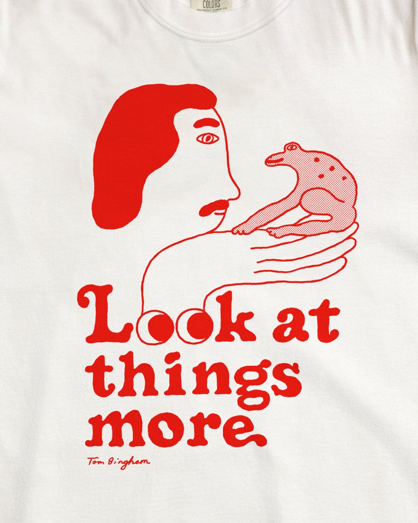 Look At Things More Unisex heavyweight t-shirt