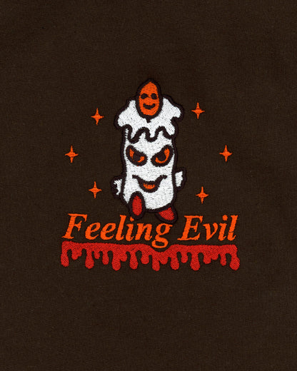 Feeling Evil Unisex Embroidered Sweatshirt