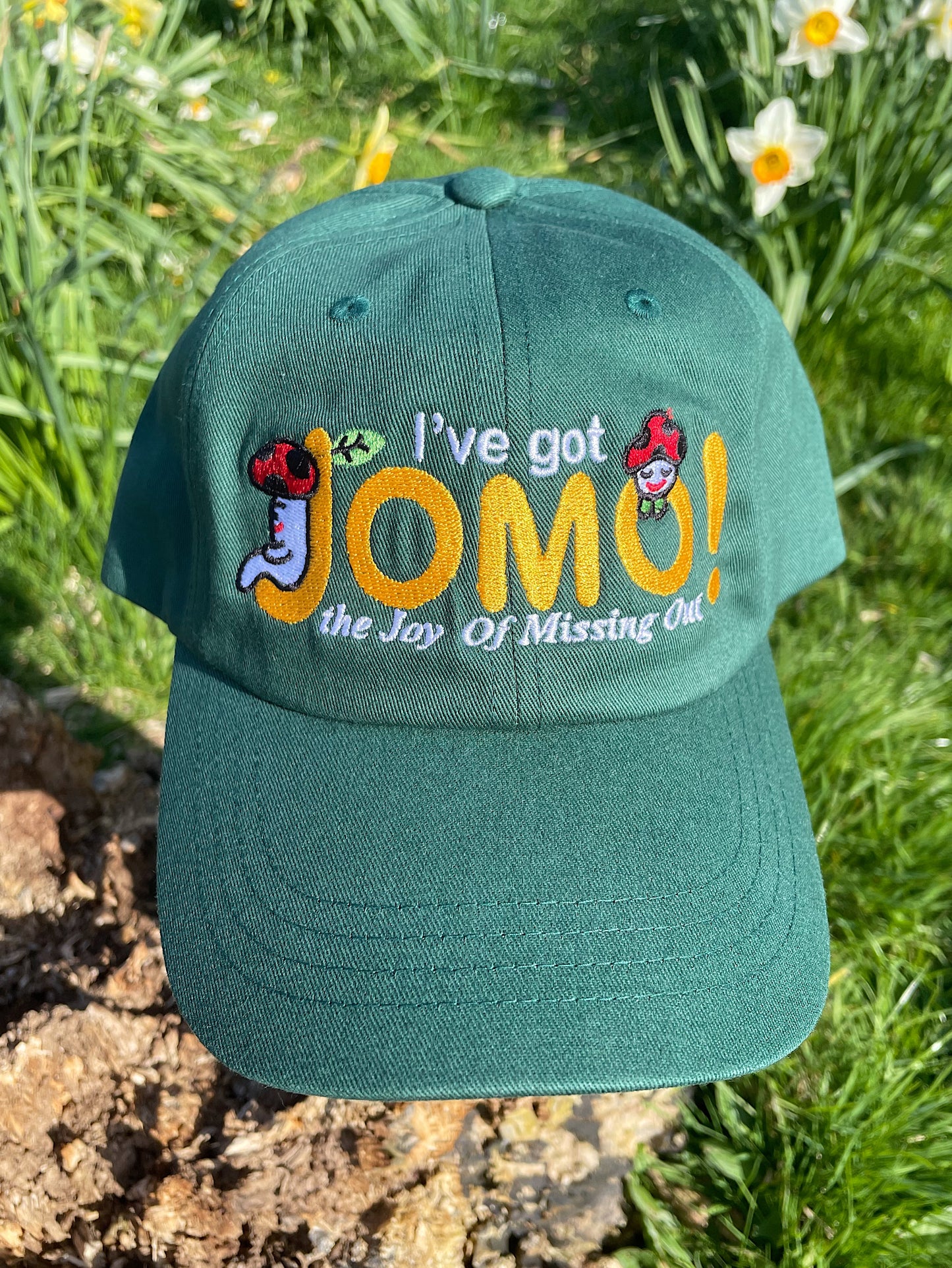 JOMO Embroidered Dad Cap