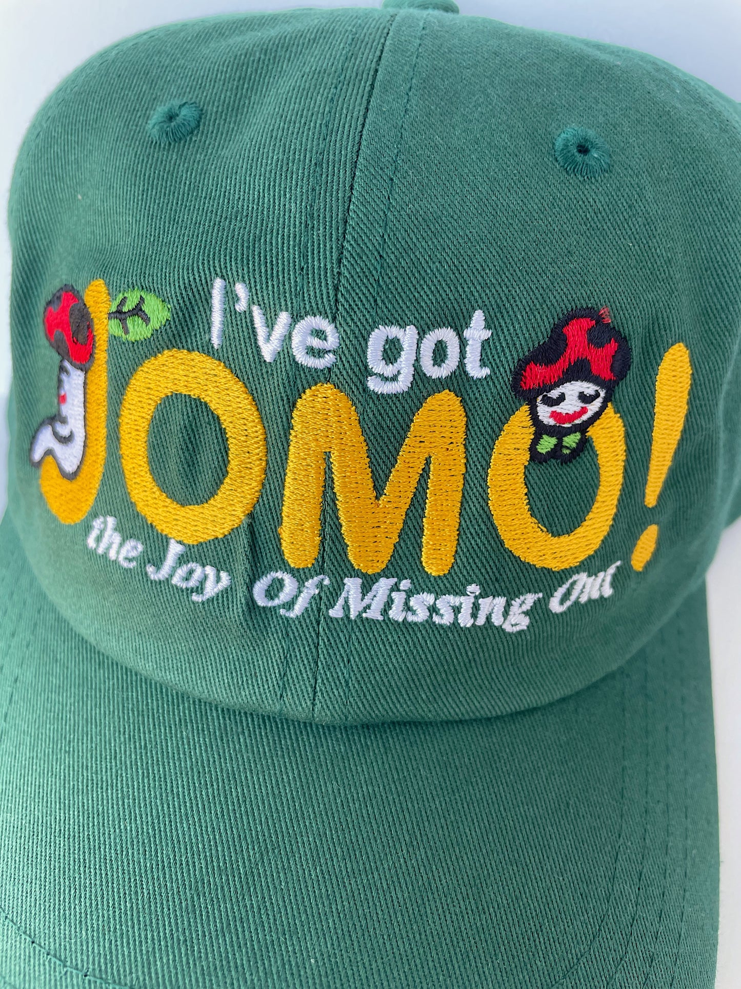 JOMO Embroidered Dad Cap
