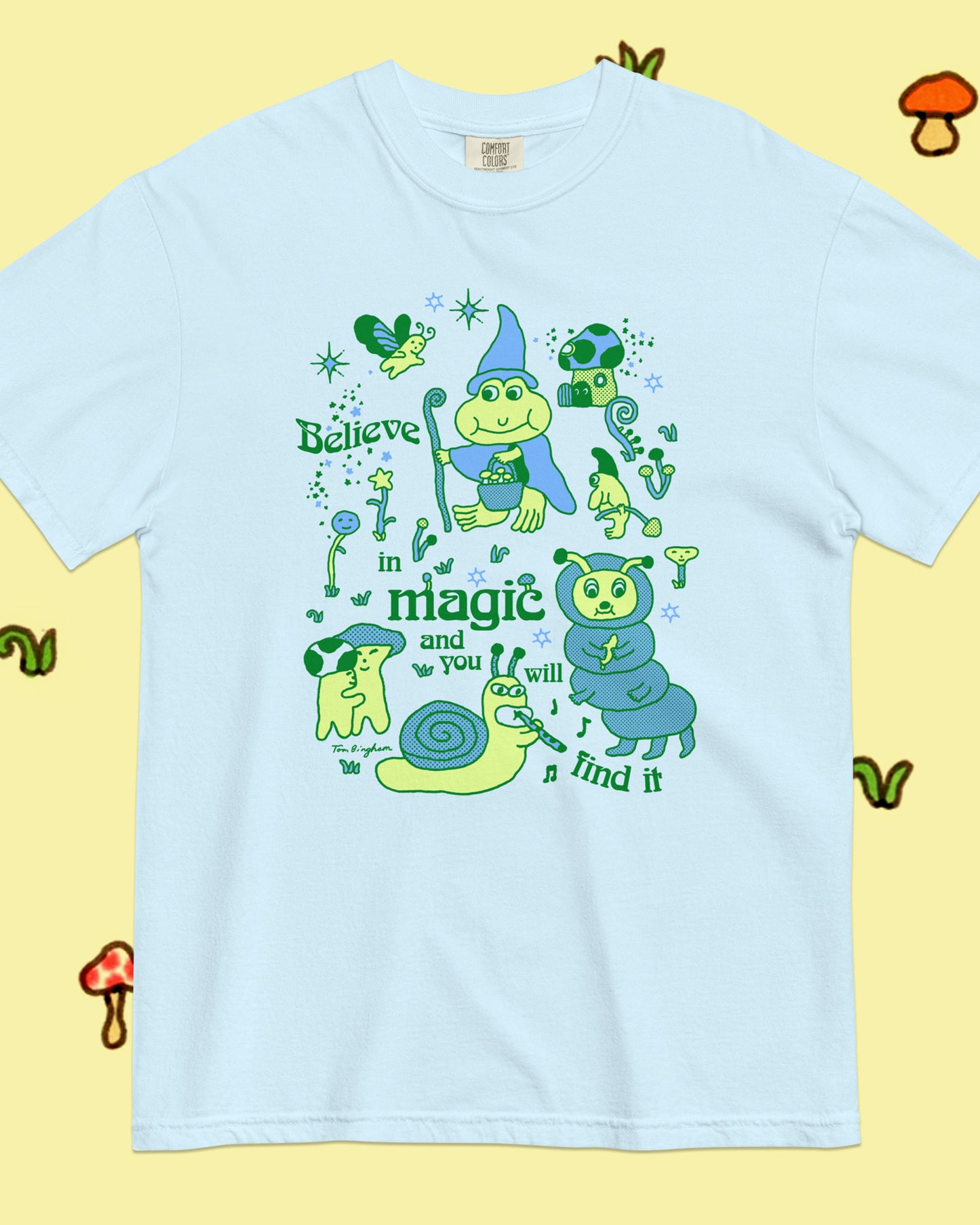 Believe in Magic Unisex heavyweight t-shirt