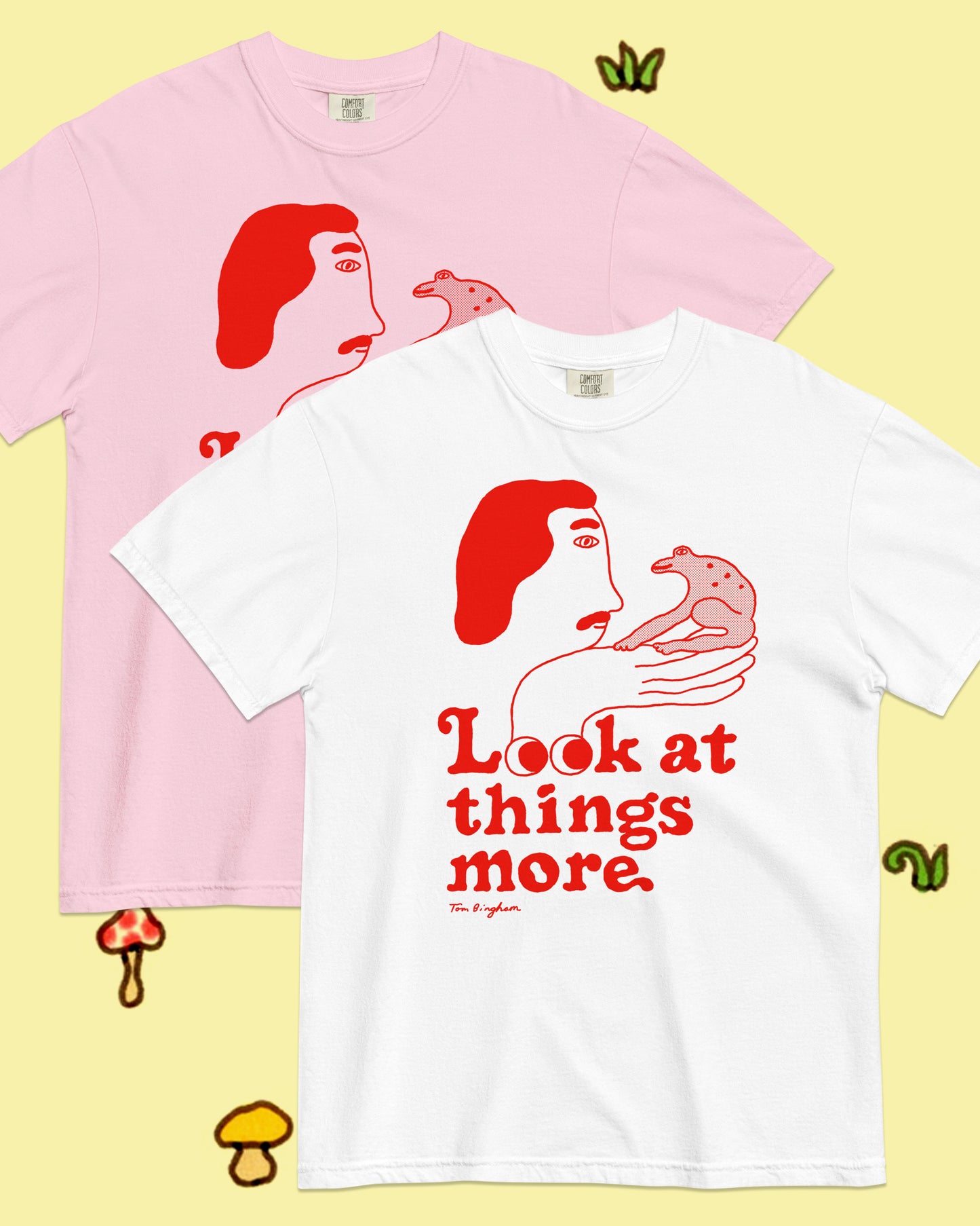 Look At Things More Unisex heavyweight t-shirt