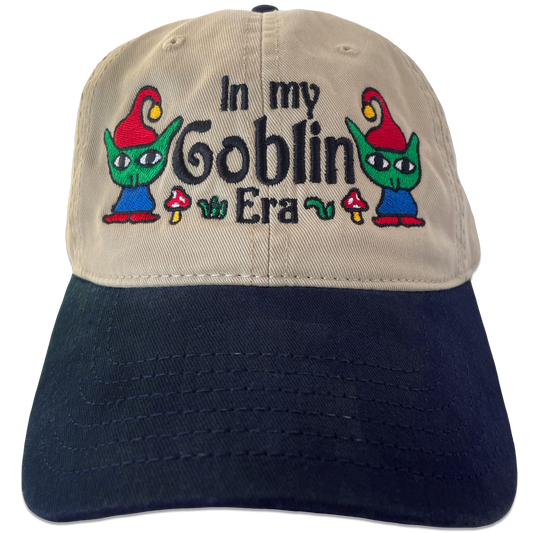 In My Goblin Era Embroidered Dad Cap