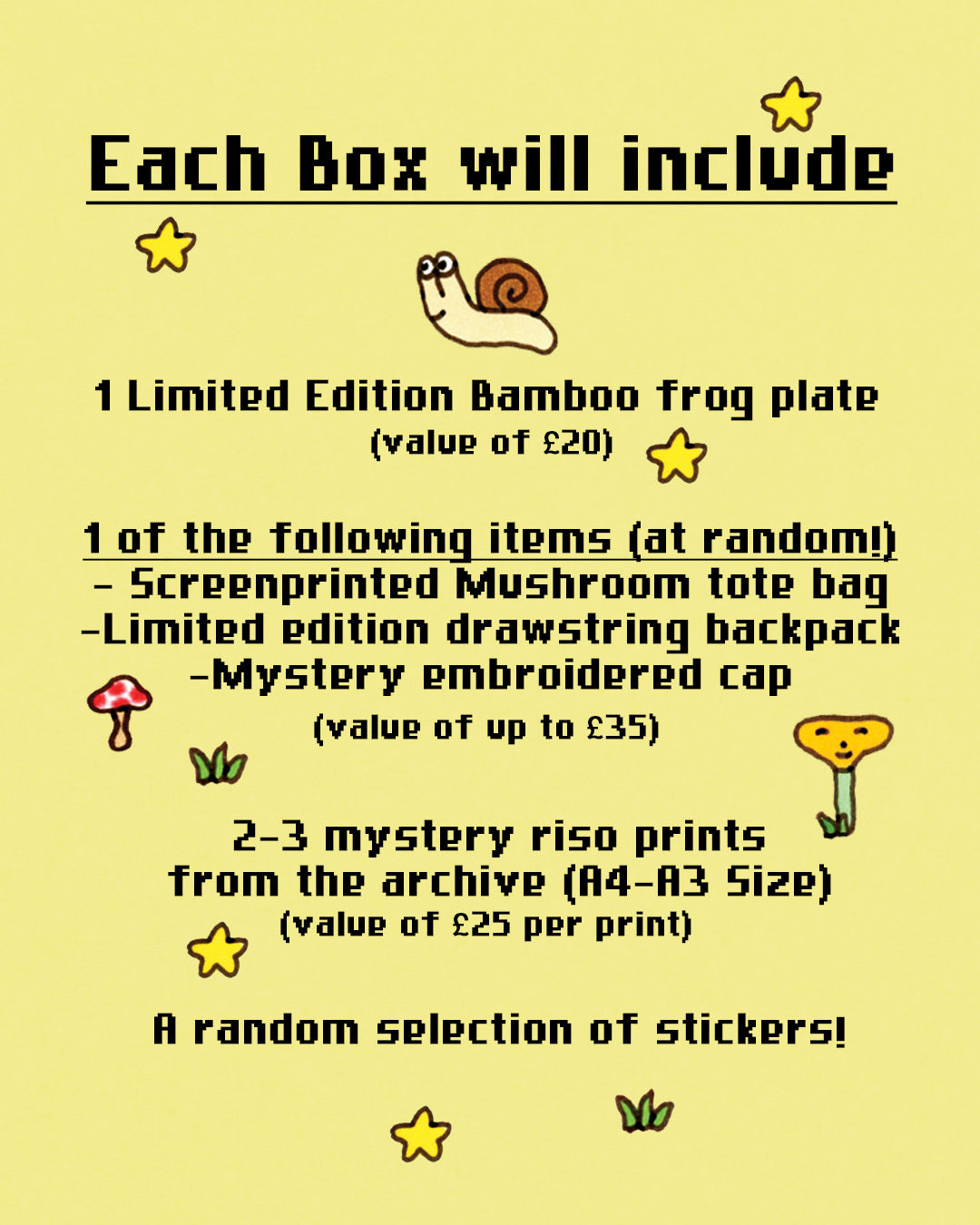 Mystery Box ☆ Minimum £100 value