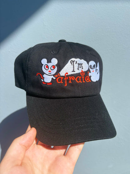 ☆ Limited Release ☆ I'm Afraid Embroidered Dad hat
