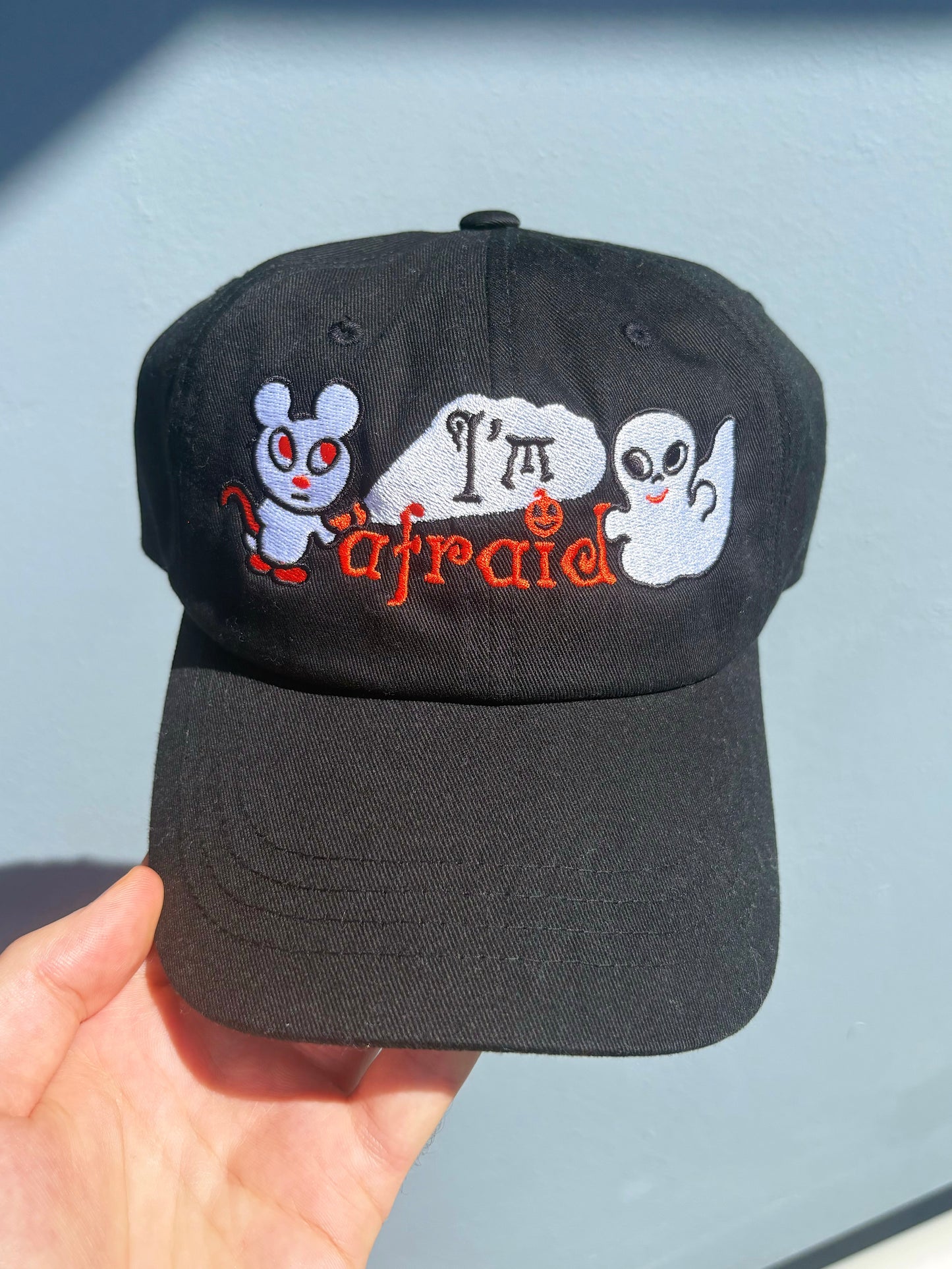 ☆ Limited Release ☆ I'm Afraid Embroidered Dad hat