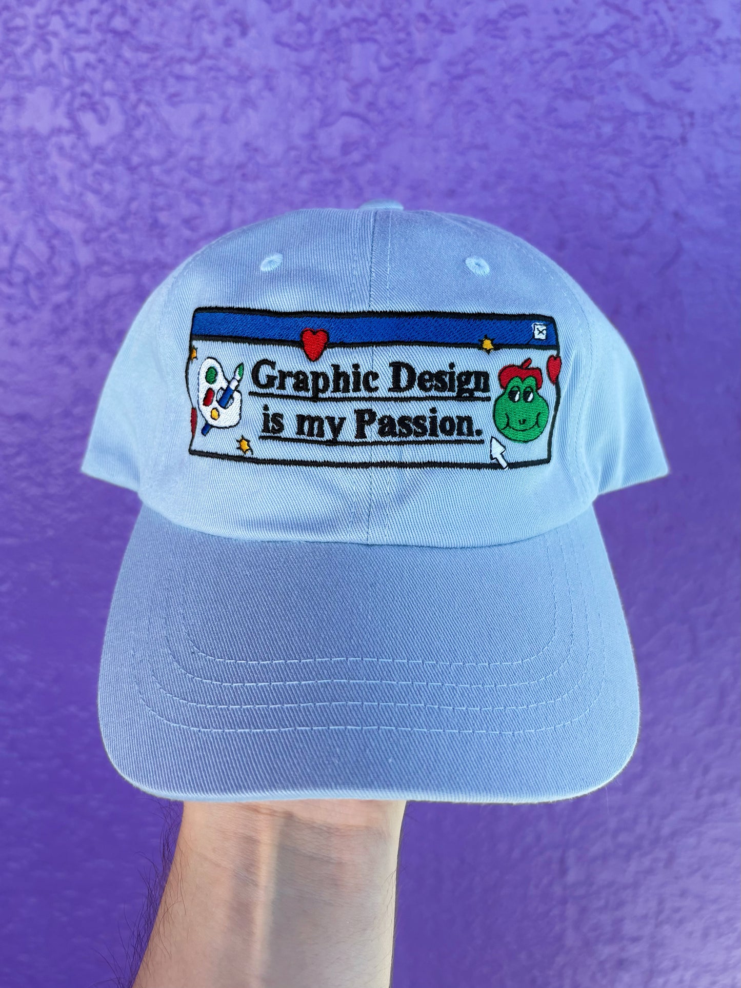 Graphic Design is My Passion Embroidered Dad hat