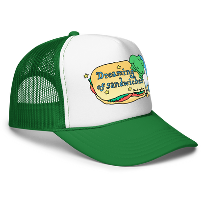 Dreaming of Sandwiches Foam trucker