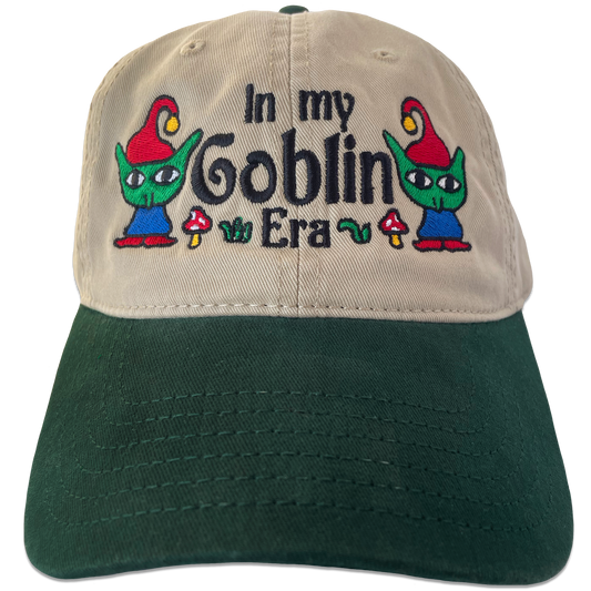 In My Goblin Era Embroidered Dad hat