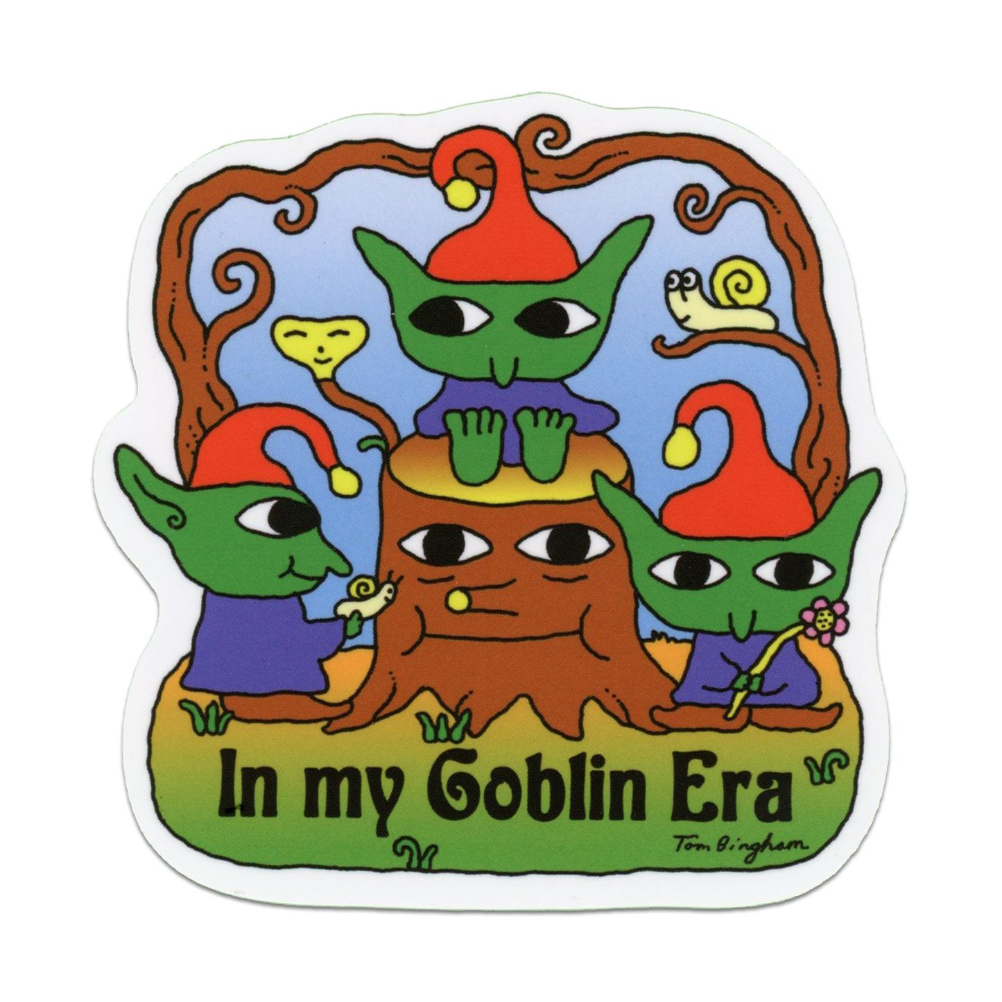 In My Goblin Era Jumbo Vinyl Sticker