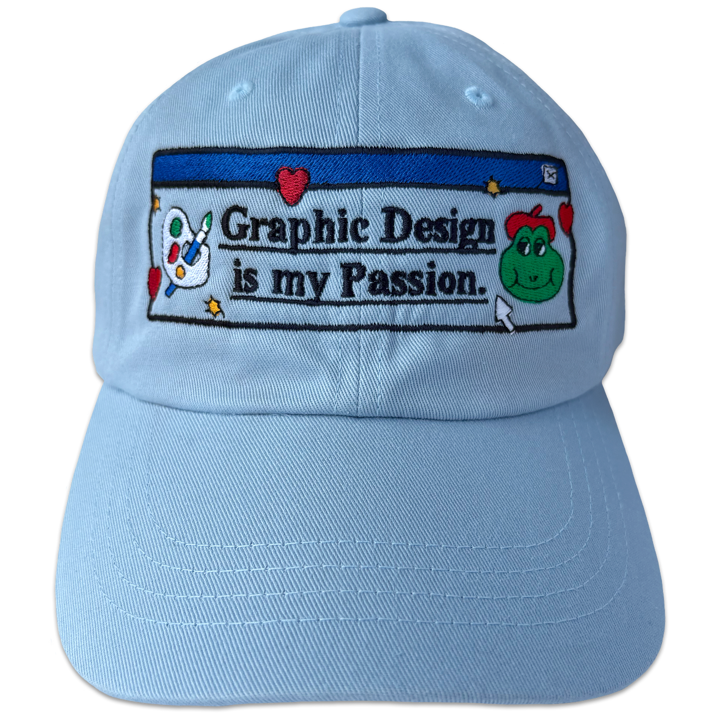 Graphic Design is My Passion Embroidered Dad hat