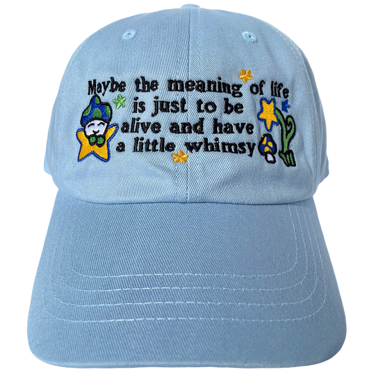 Whimsy embroidered dad cap