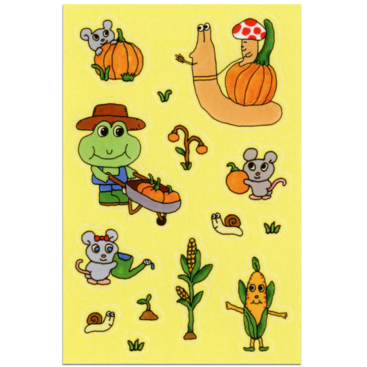 Mystic Mushroom Vinyl Sticker pack  - 3 sheets