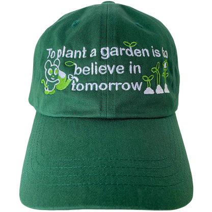 Plant a garden embroidered Dad cap