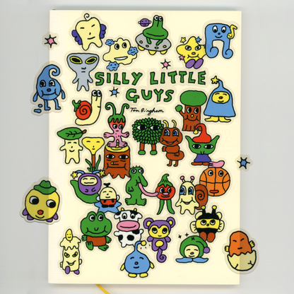 Little Guys Series 1 Vinyl Sticker pack - 3 sheets