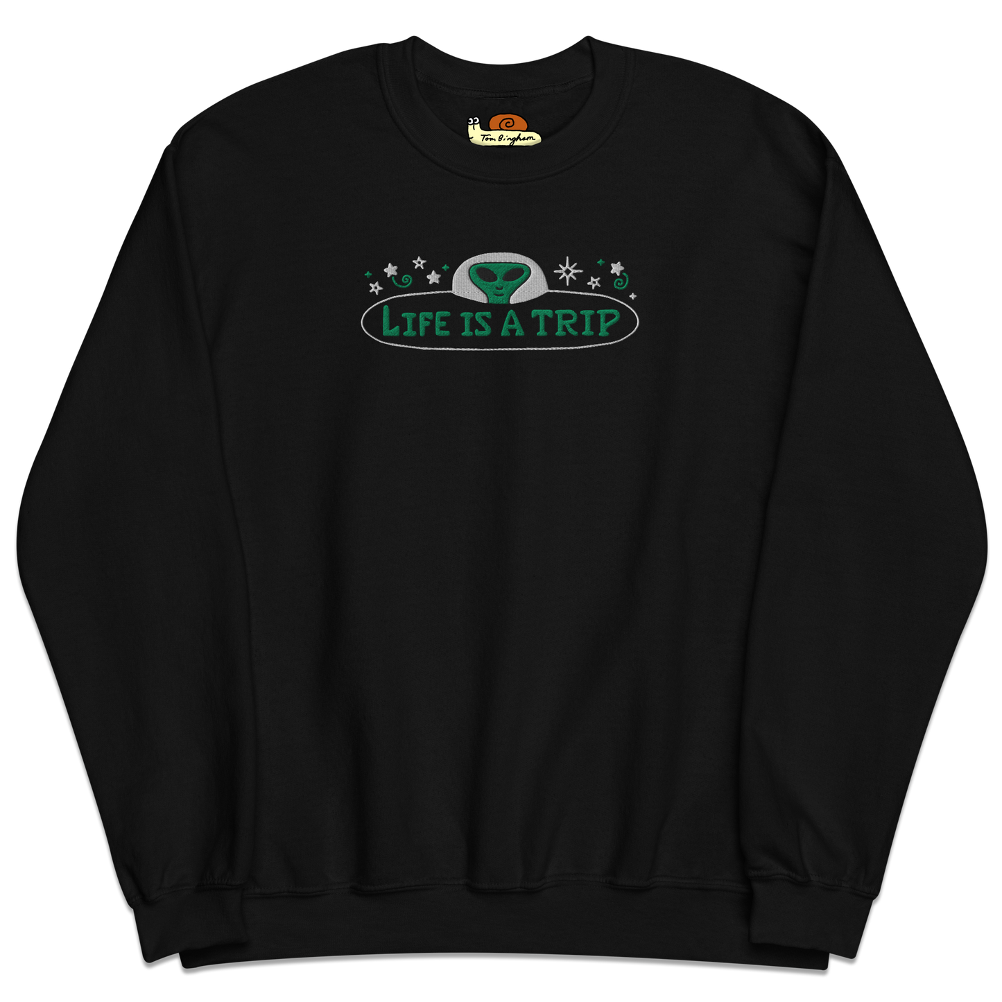 Life is a Trip Embroidered Sweatshirt