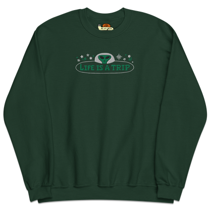 Life is a Trip Embroidered Sweatshirt