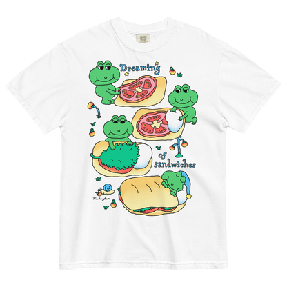 Dreaming of Sandwiches Heavyweight T-shirt